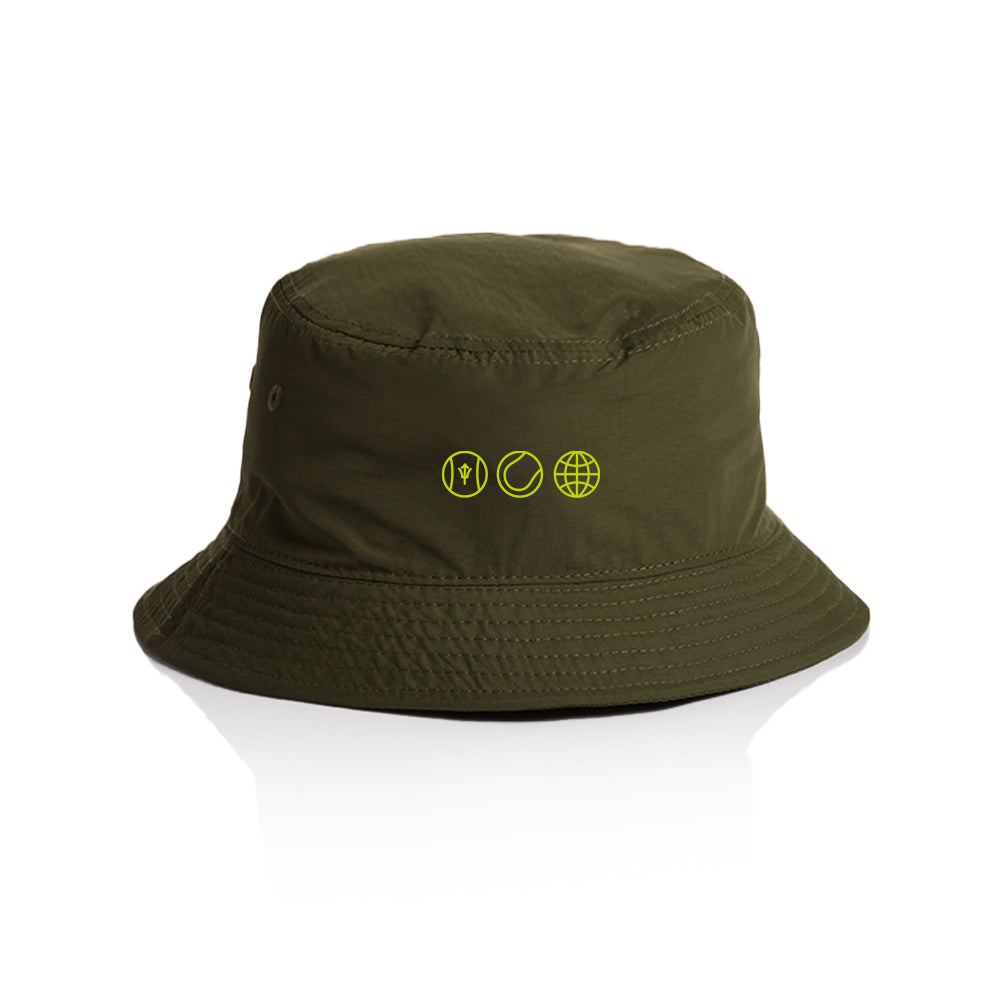 Vibe 3 Ball Logo Bucket - Army Green